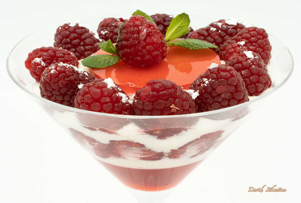 Cathdad créations Charlotte aux framboises