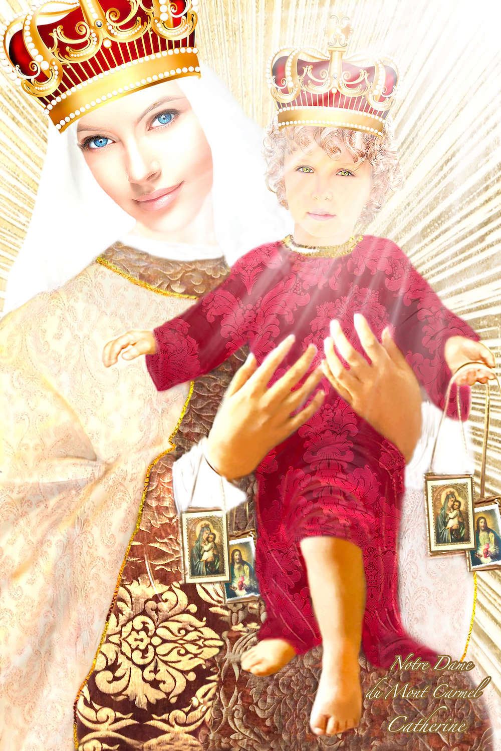 Cathdad créations Notre Dame du Mont Carmel